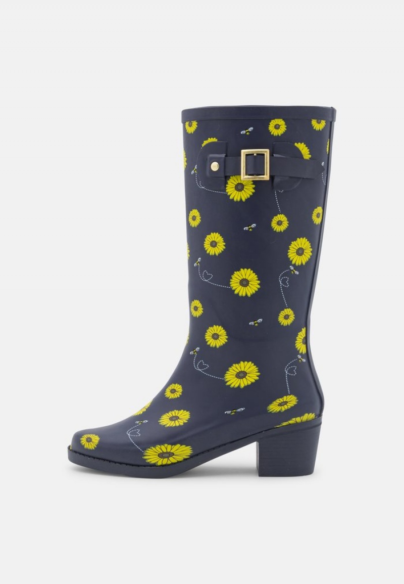 Anna Field Deals Wellies Stövlar Dam Mörkblå | SE-EYFJNO854