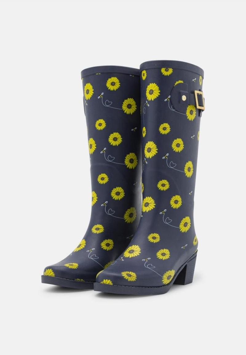 Anna Field Deals Wellies Stövlar Dam Mörkblå | SE-EYFJNO854