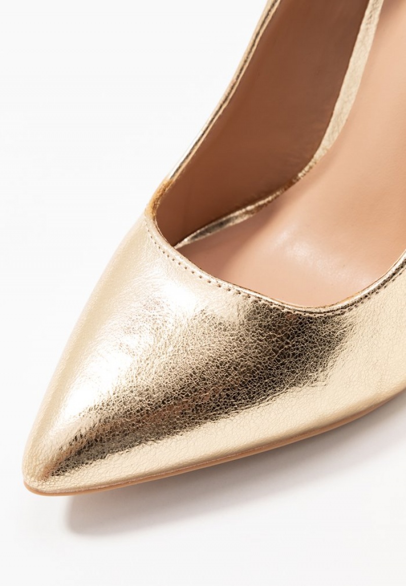 Anna Field Discount High Heels Klackar Dam Guld | SE-SGIOTL598