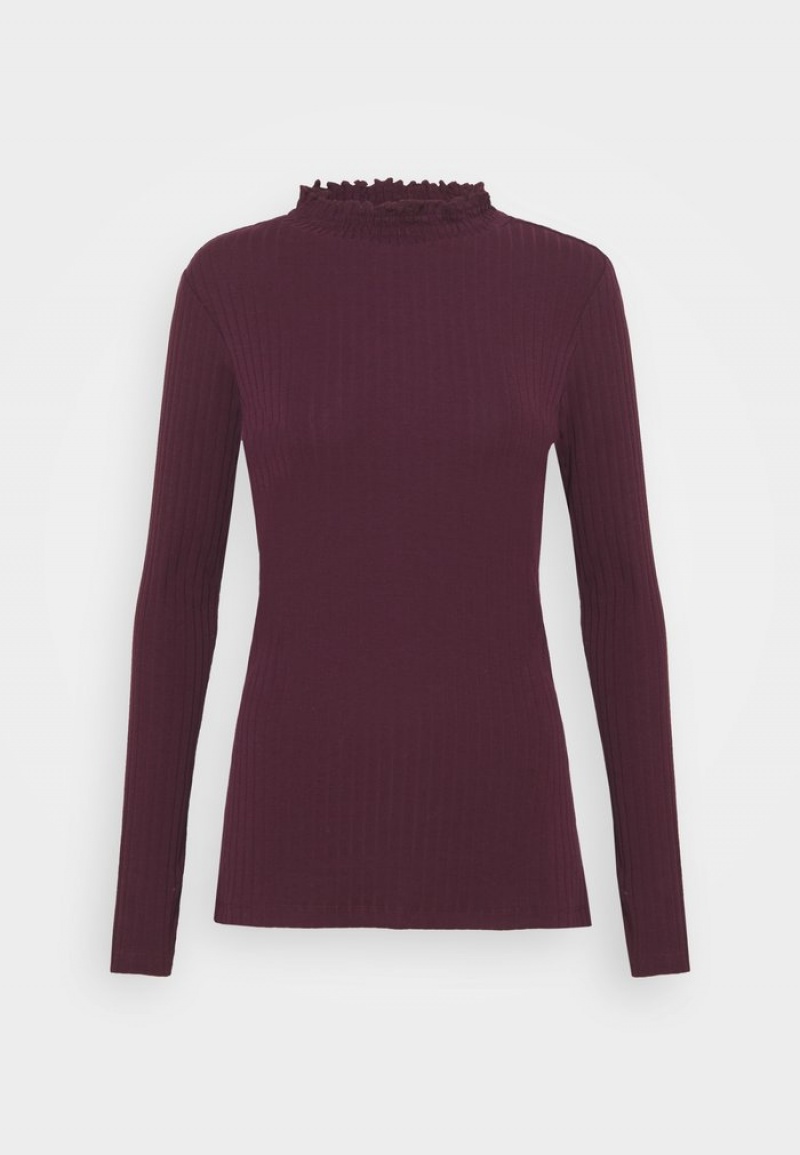 Anna Field Discount Jumper Pullover Dam Mörkröda | SE-PBWTOX916