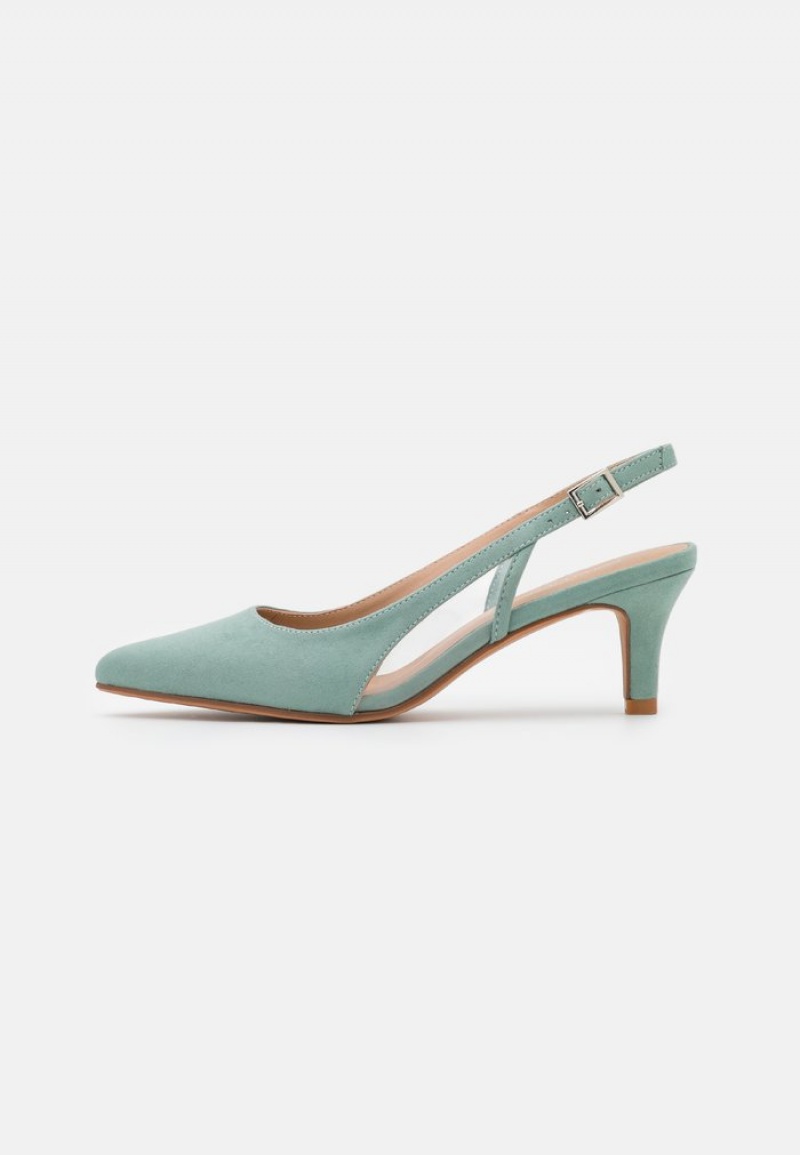 Anna Field Discount Klassiska Heels Klackar Dam Mintgröna | SE-MDEUYX347