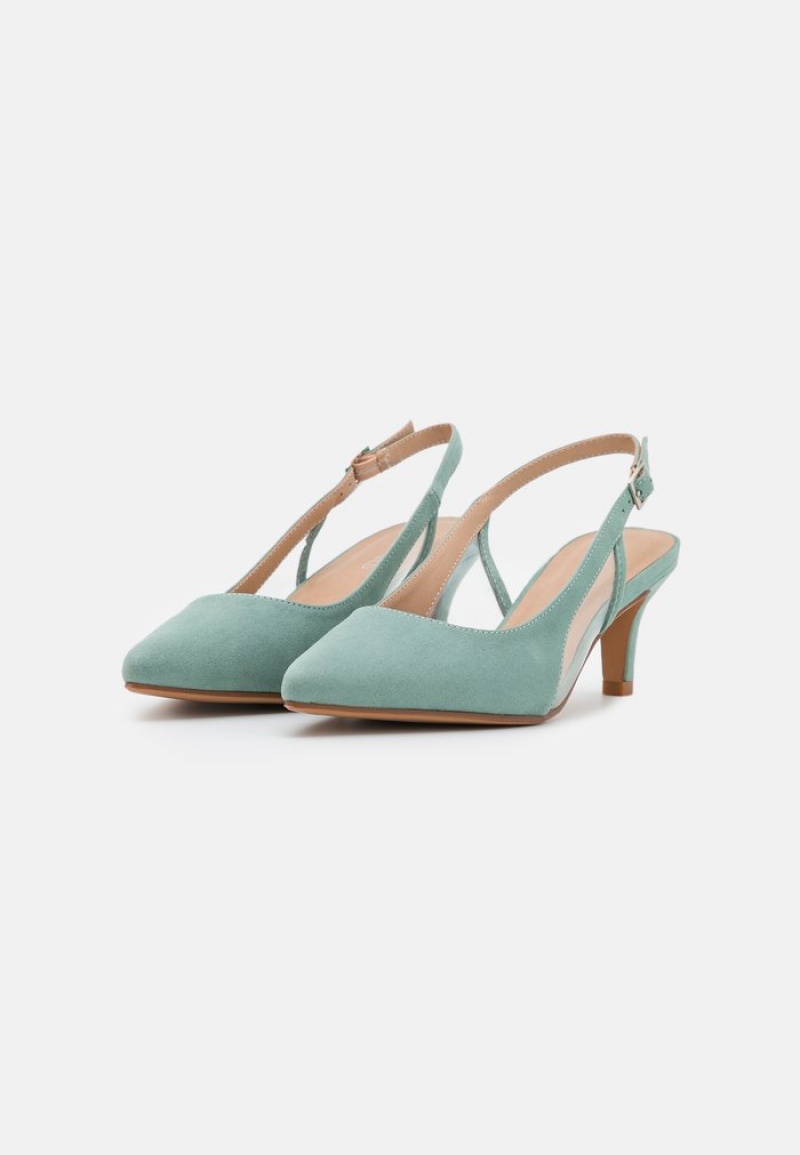 Anna Field Discount Klassiska Heels Klackar Dam Mintgröna | SE-MDEUYX347