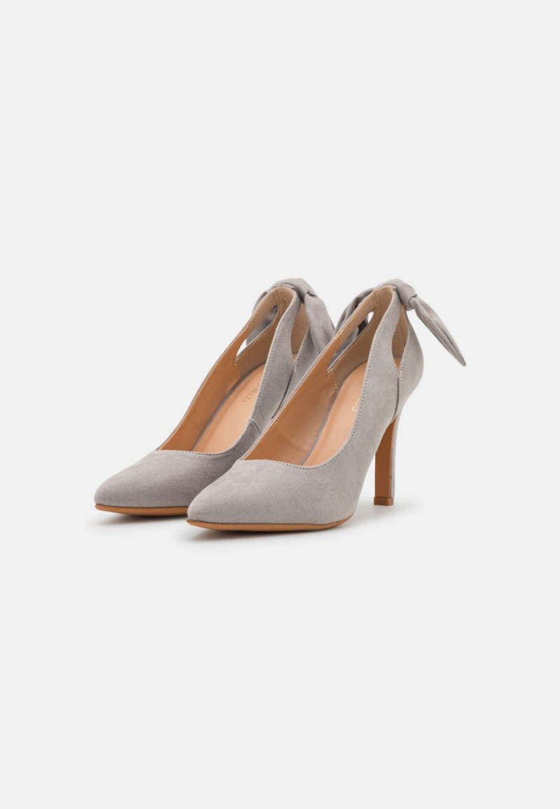 Anna Field Discount Klassiska Heels Klackar Dam Ljusgrå | SE-YFBVCZ798