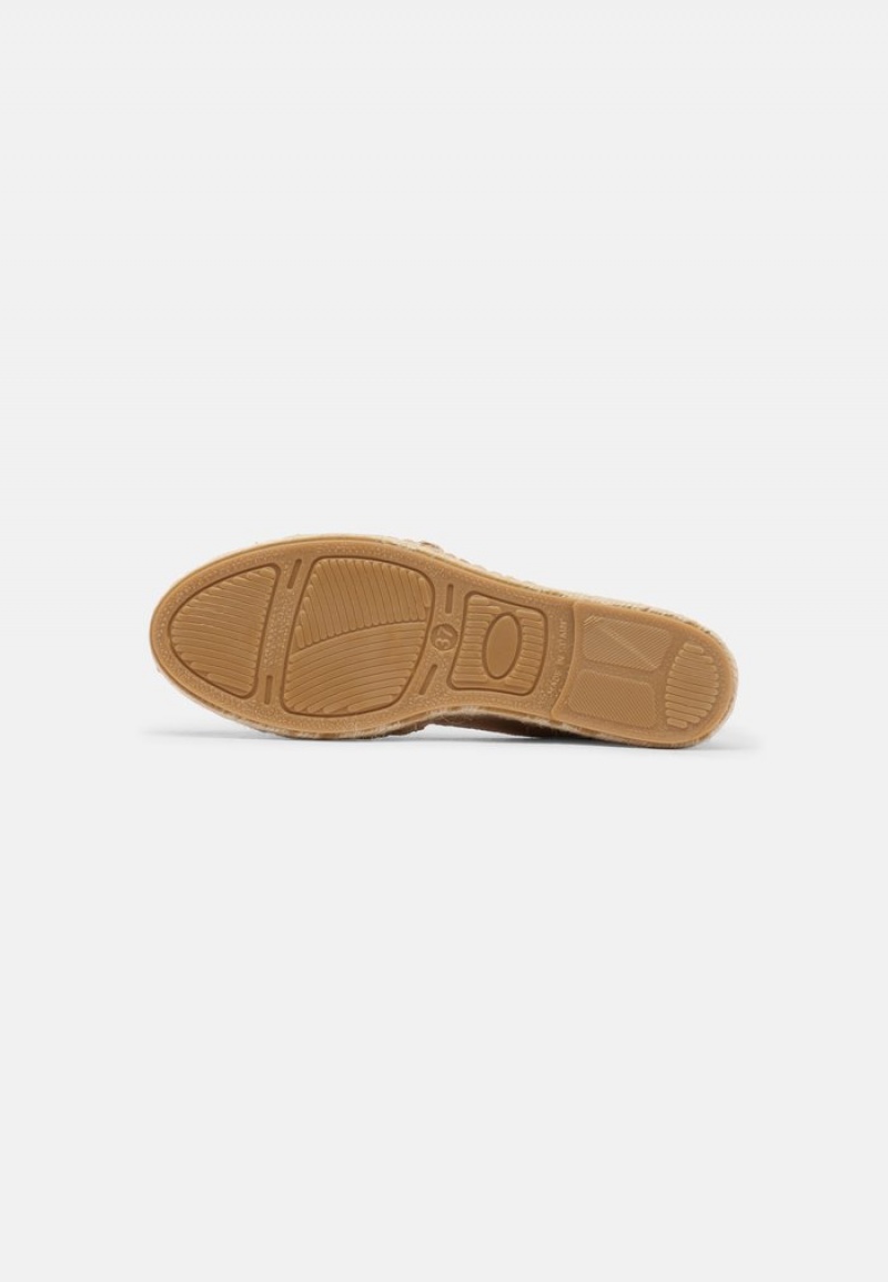 Anna Field Discount Leather Espadrilles Låga Skor Dam Beige | SE-AQINUT563