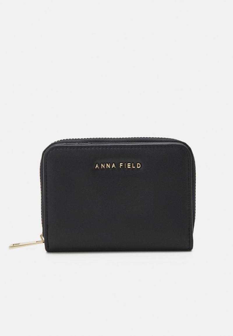 Anna Field Discount Plånbok Dam Svarta | SE-ITQNVM803