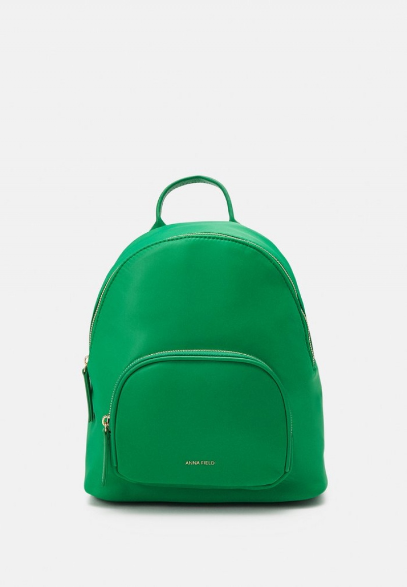 Anna Field Discount Rucksack Ryggsäck Dam Gröna | SE-UMLNPV604