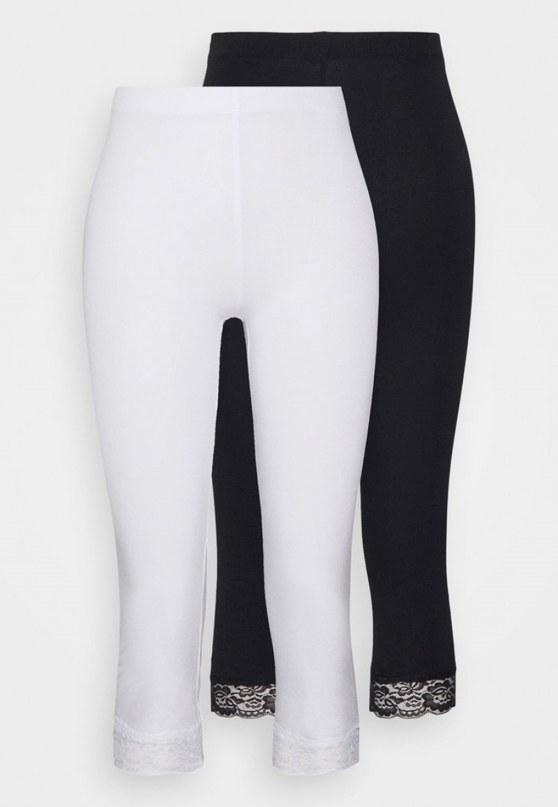 Anna Field Flash Sale 2 Pack Leggings Långbyxor Dam Svarta | SE-OLTFKA428