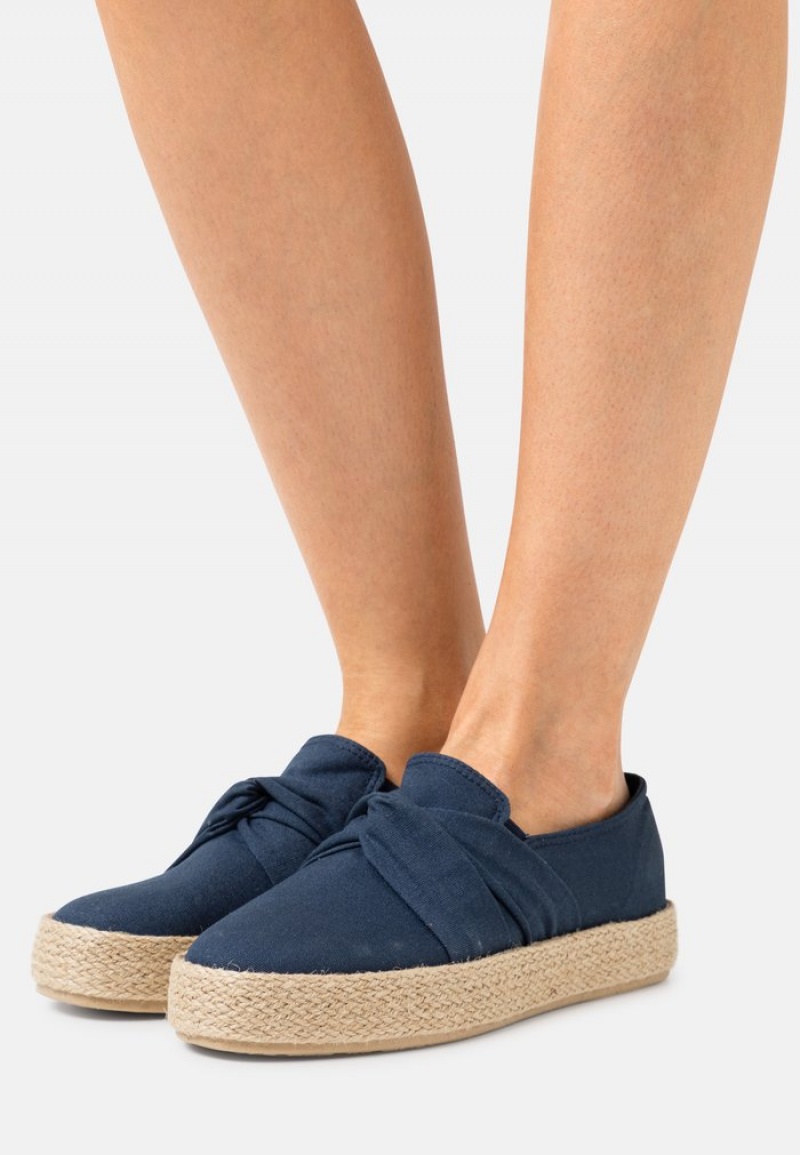 Anna Field Flash Sale Espadrilles Låga Skor Dam Mörkblå | SE-DUQSWK792