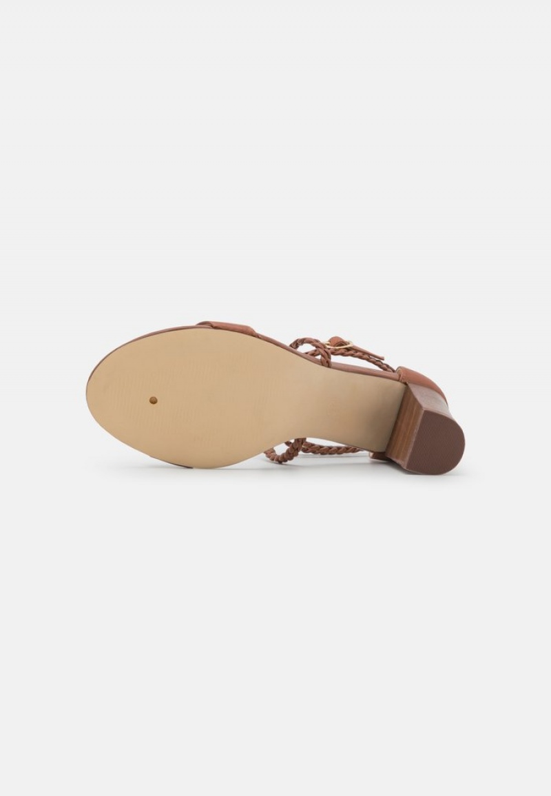 Anna Field Flash Sale Leather Sandaler Dam Bruna | SE-FCVUMI156