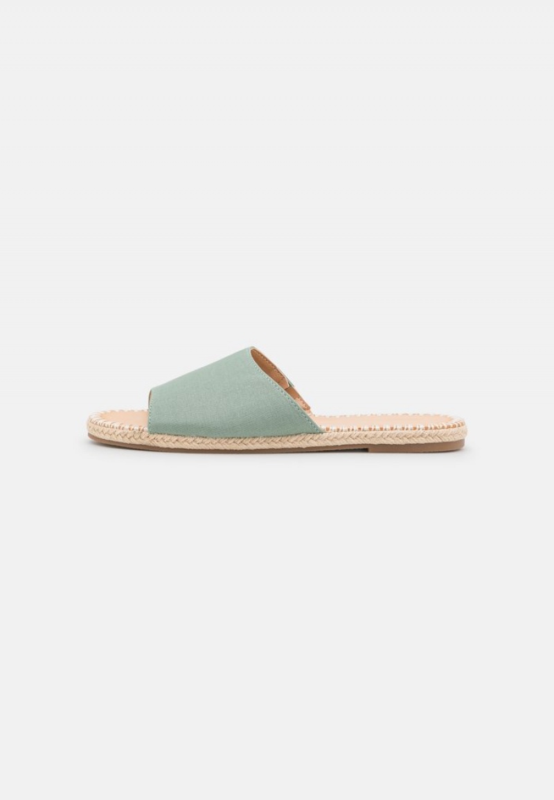 Anna Field Flash Sale Mules Dam Mintgröna | SE-EDOPGF298