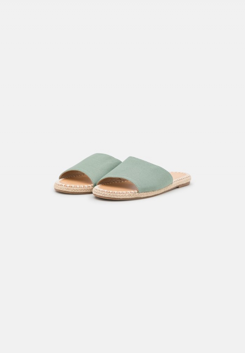 Anna Field Flash Sale Mules Dam Mintgröna | SE-EDOPGF298