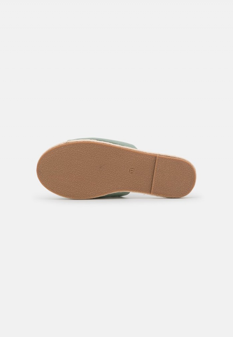 Anna Field Flash Sale Mules Dam Mintgröna | SE-EDOPGF298