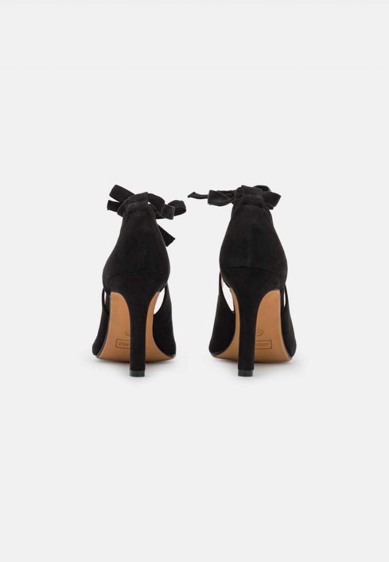 Anna Field Flash Sale Spets-Up Heels Klackar Dam Svarta | SE-XKGOWT541