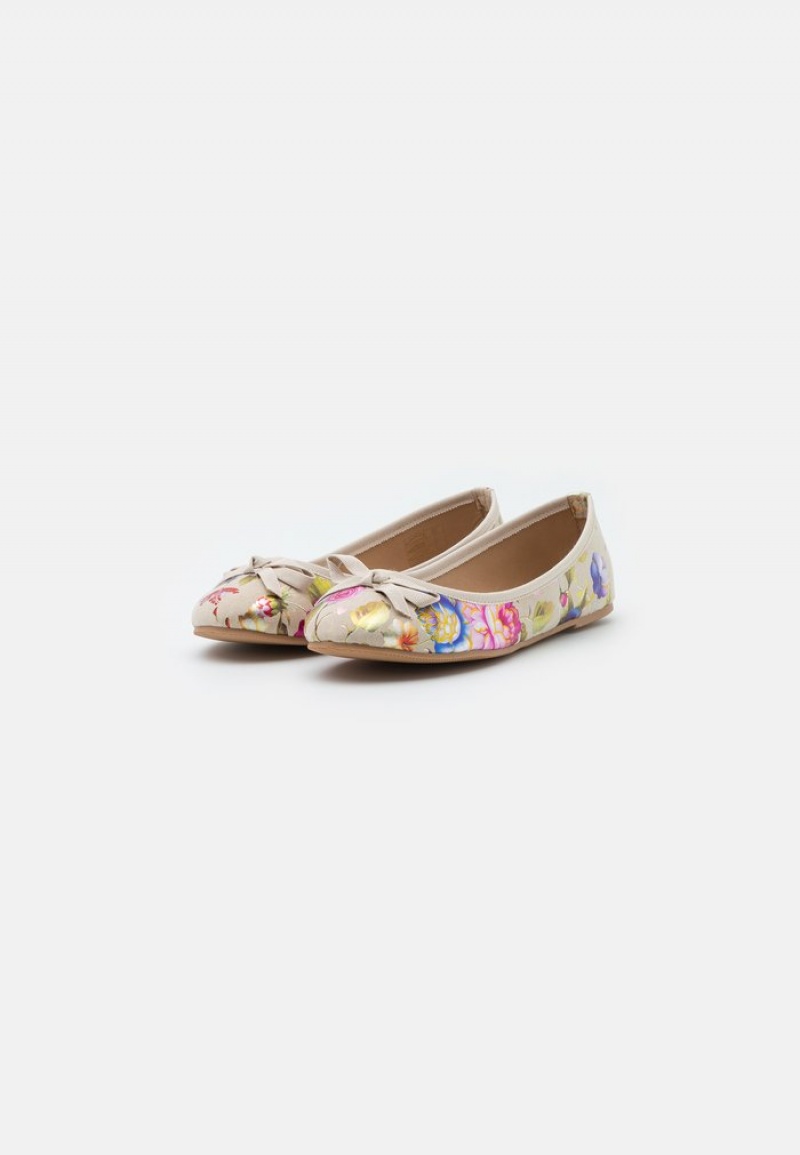 Anna Field Hot Sale Ballet Pumps Ballerina Dam Beige | SE-TIUEBA971