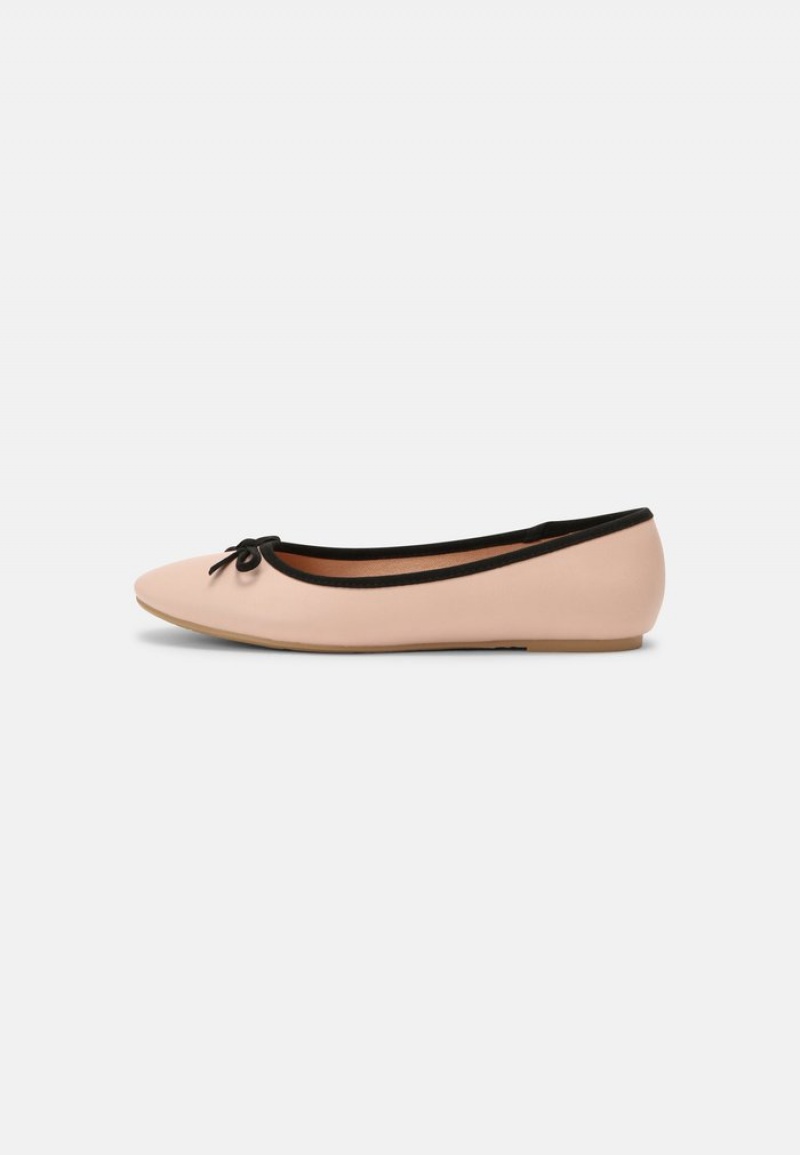 Anna Field Hot Sale Ballet Pumps Ballerina Dam Ljusrosa | SE-WHCJRP176