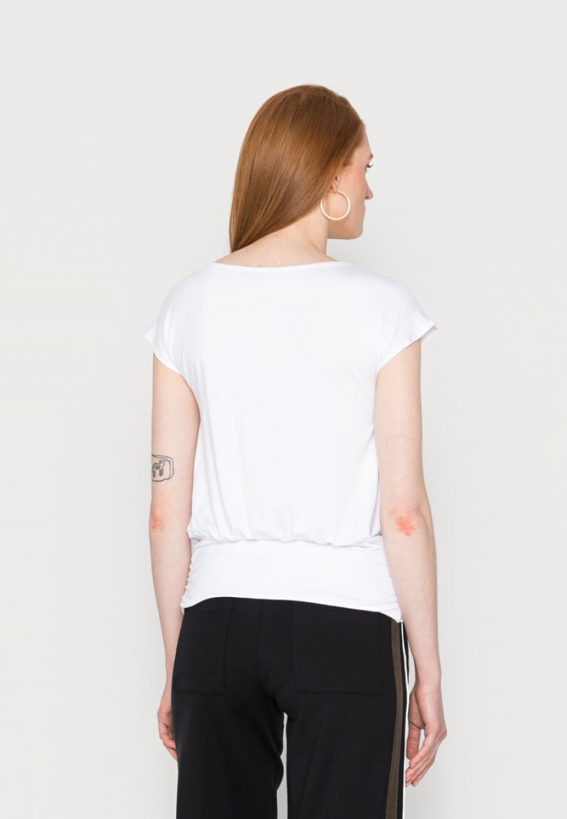 Anna Field Hot Sale Basic T-Shirt Dam Vita | SE-BJICEK315