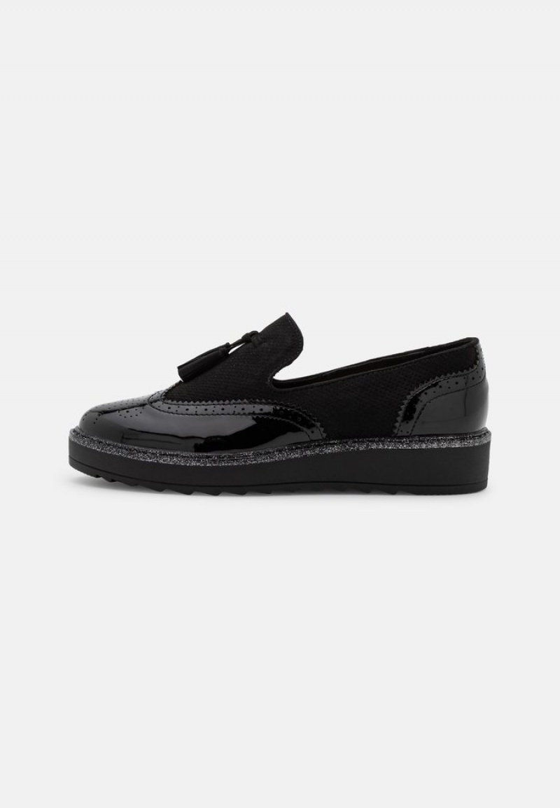 Anna Field Hot Sale Bekvämlighet Slip-Ons Låga Skor Dam Svarta | SE-IXRNSQ320