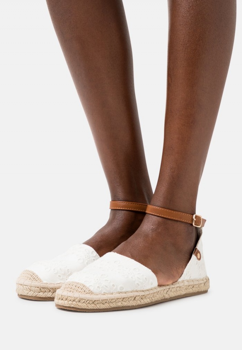 Anna Field Hot Sale Espadrilles Låga Skor Dam Vita | SE-SATFBL645