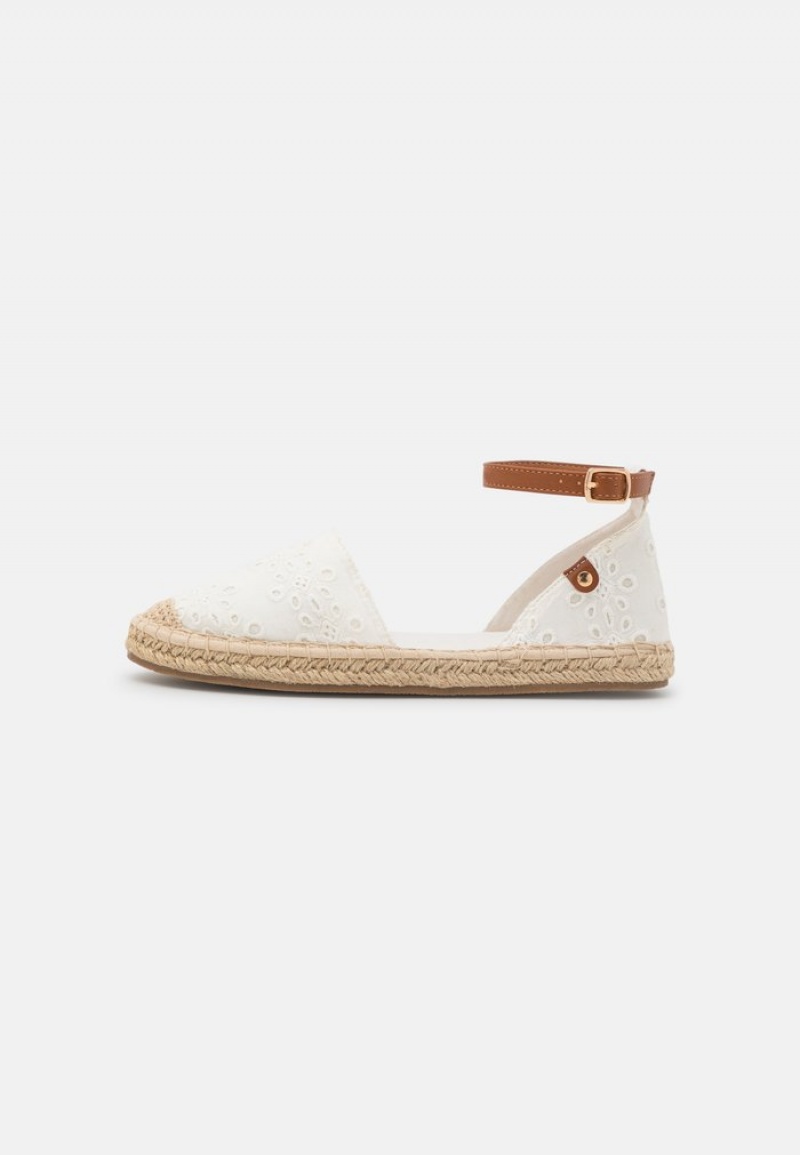 Anna Field Hot Sale Espadrilles Låga Skor Dam Vita | SE-SATFBL645