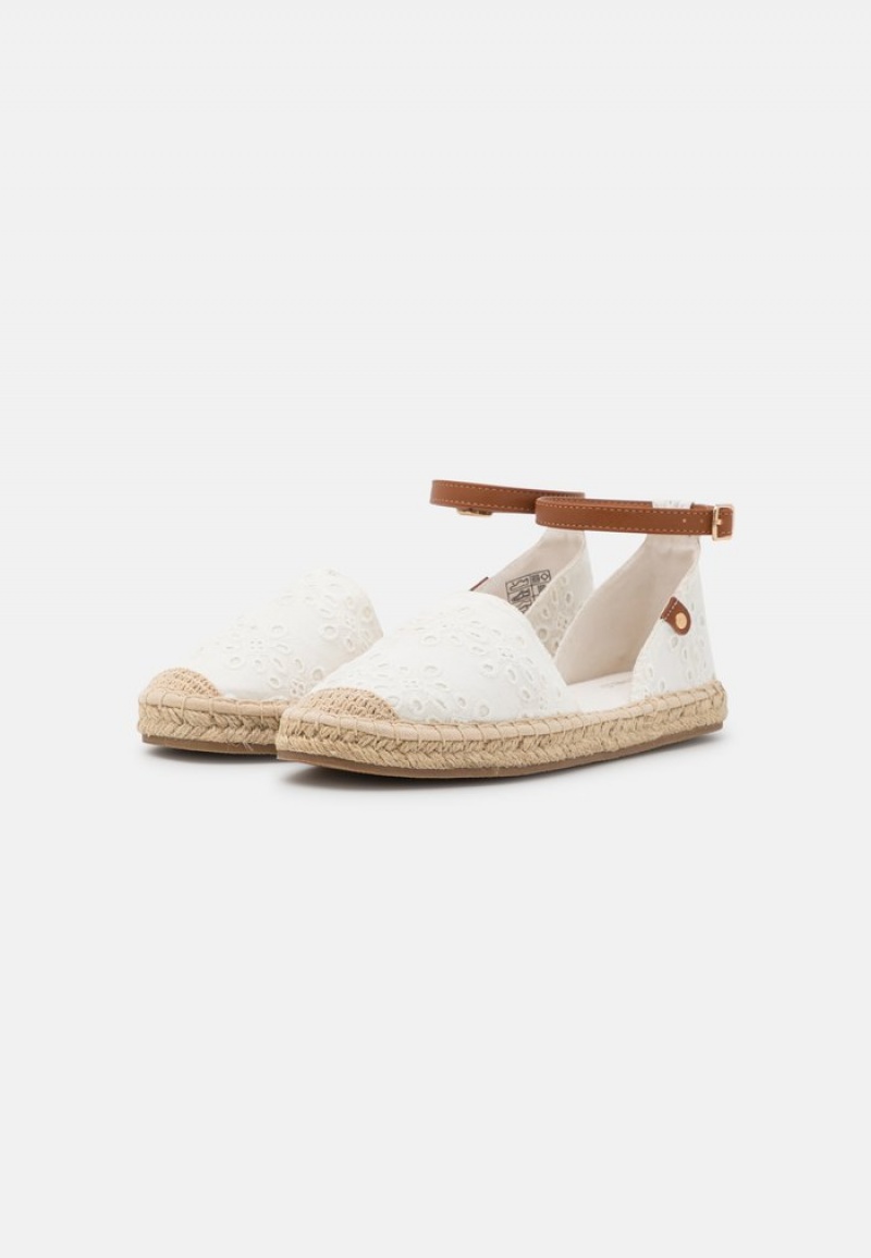 Anna Field Hot Sale Espadrilles Låga Skor Dam Vita | SE-SATFBL645