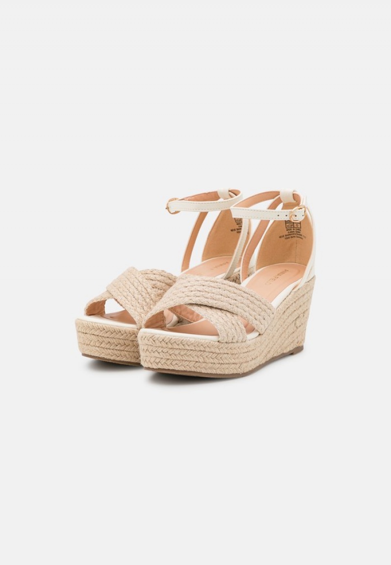 Anna Field Hot Sale Espadrilles Sandaler Dam Beige | SE-HCZFUI568