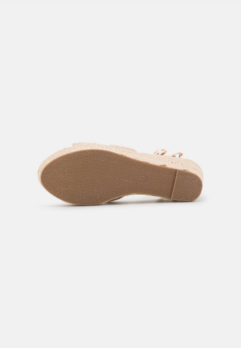 Anna Field Hot Sale Espadrilles Sandaler Dam Beige | SE-HCZFUI568