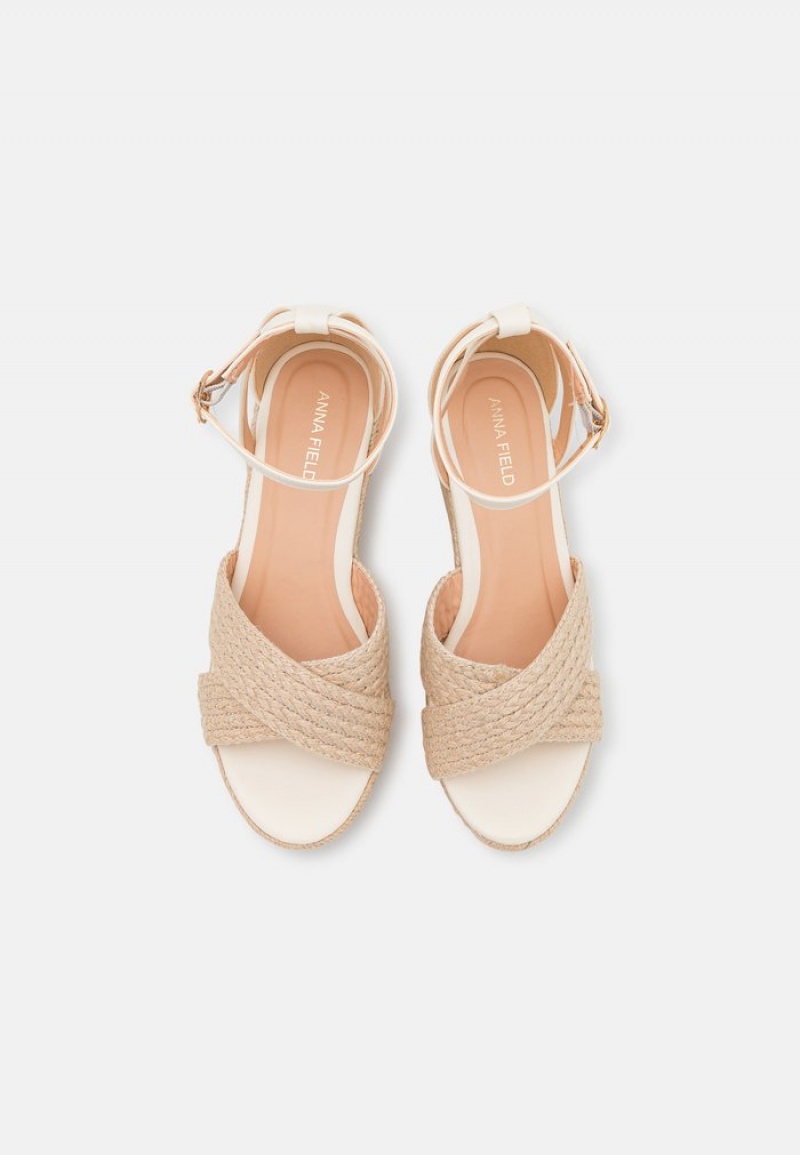 Anna Field Hot Sale Espadrilles Sandaler Dam Beige | SE-HCZFUI568