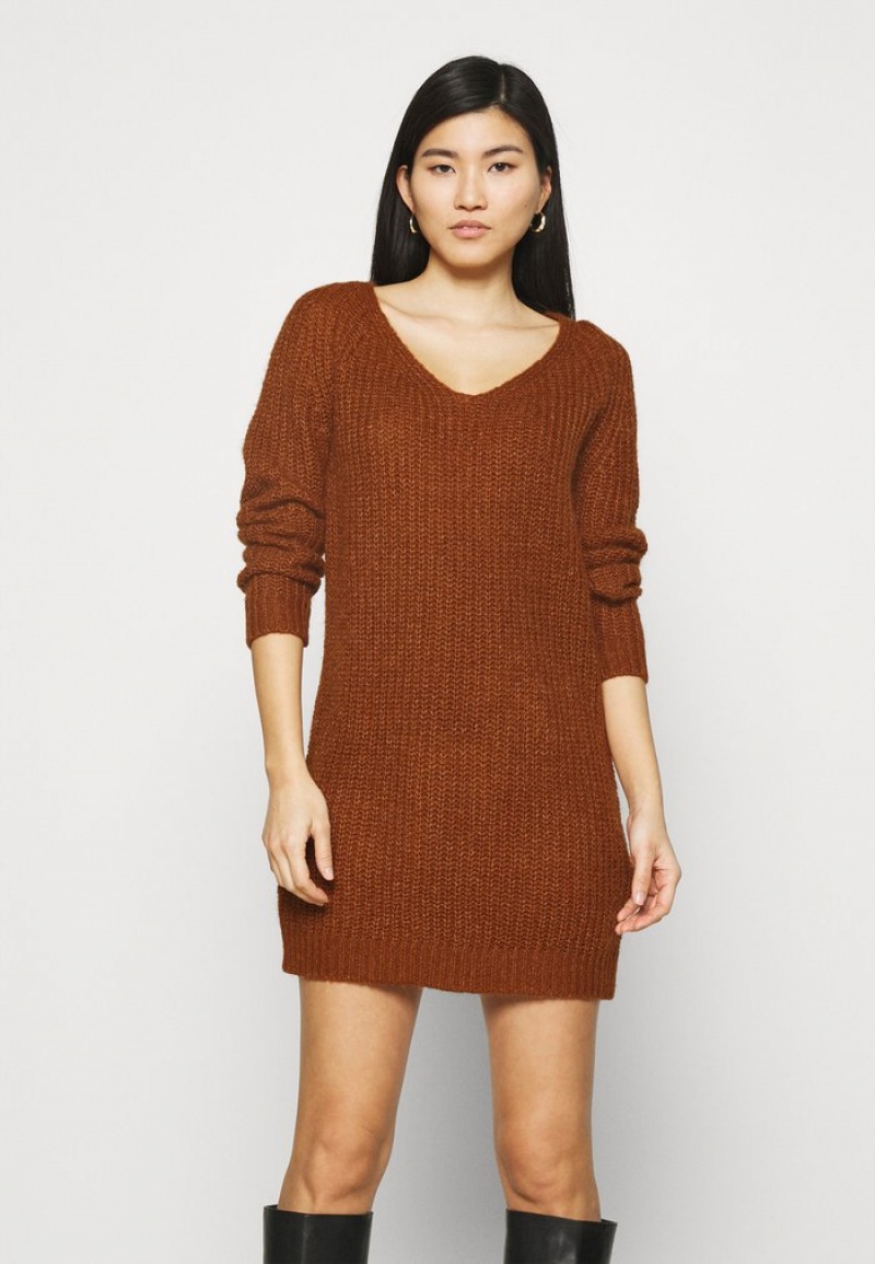 Anna Field Hot Sale Jumper Klänning Dam Bruna | SE-CPOYID349