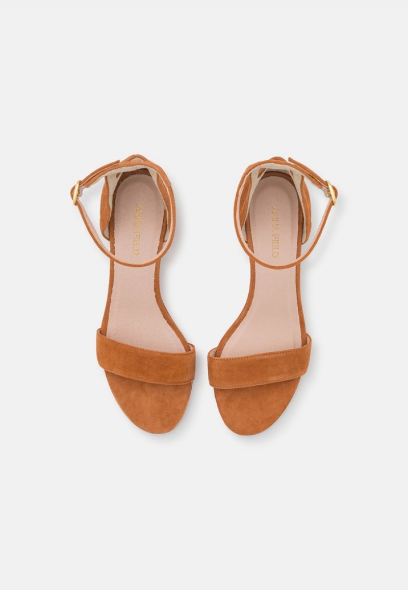 Anna Field Hot Sale Leather Sandaler Dam Bruna | SE-MVLQOY957