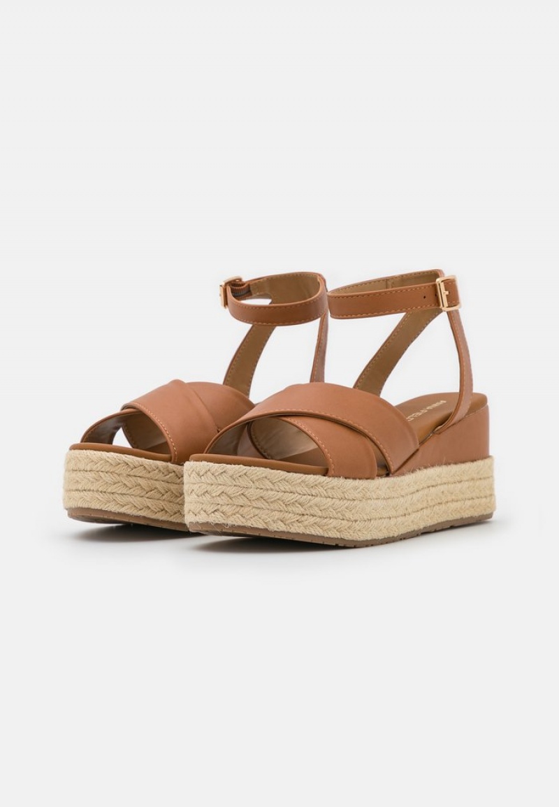 Anna Field Hot Sale Platform Sandaler Dam Bruna | SE-KRVSCM701