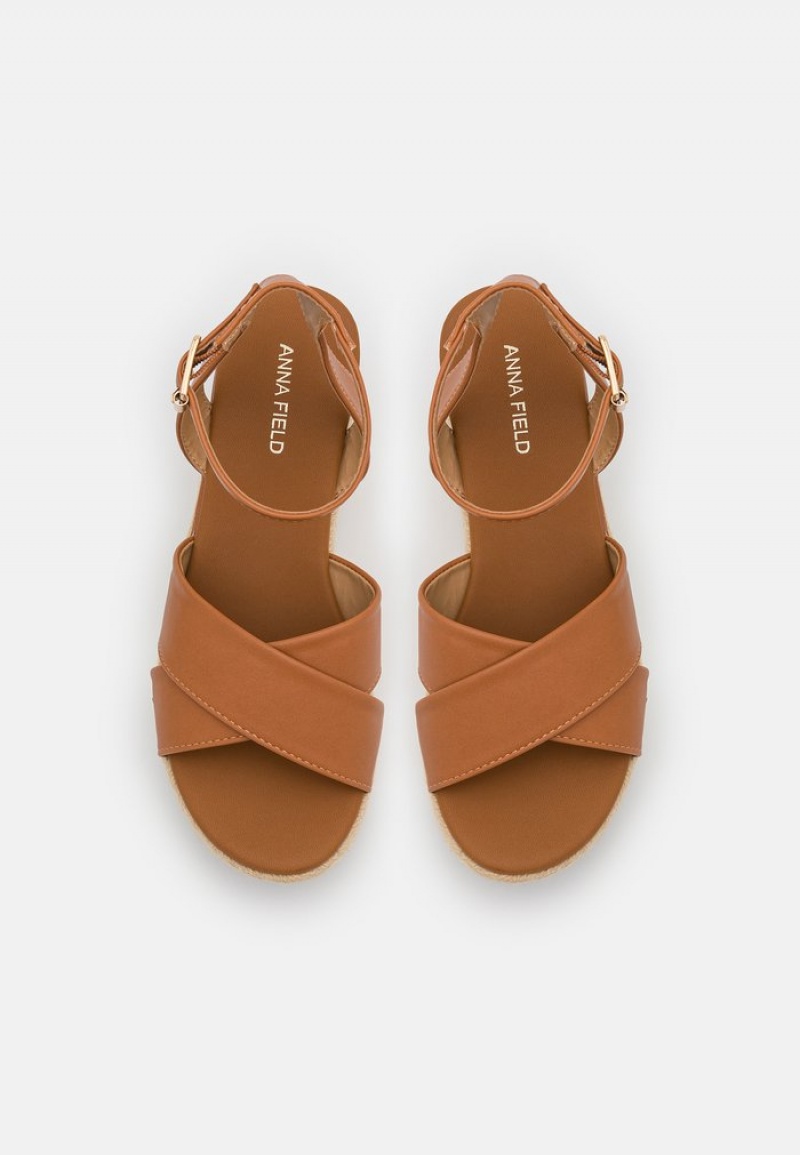 Anna Field Hot Sale Platform Sandaler Dam Bruna | SE-KRVSCM701