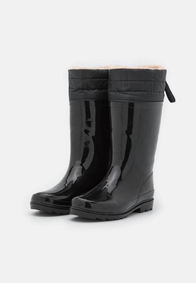 Anna Field Hot Sale Wellies Stövlar Dam Svarta | SE-TWHCVM841