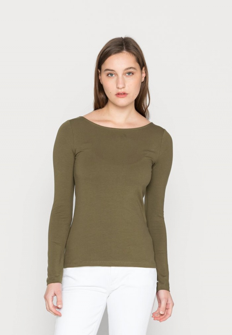 Anna Field New 2 Pack Långärmad Dam Khaki | SE-YDINZP472