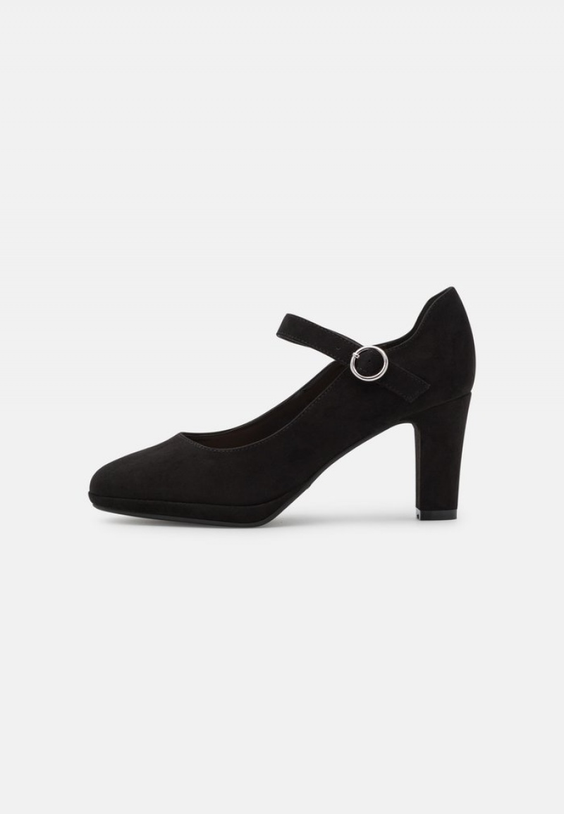 Anna Field New Bekvämlighet Klassiska Heels Klackar Dam Svarta | SE-QILRCK843