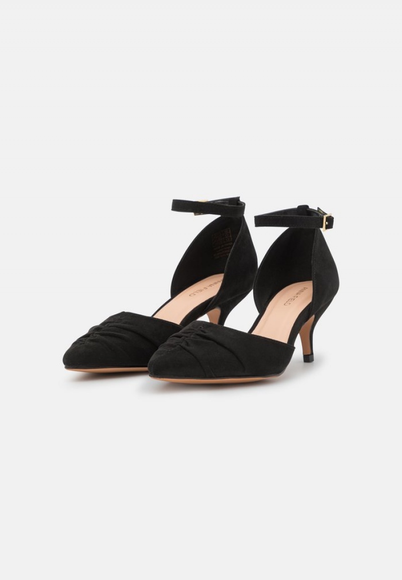 Anna Field New Klassiska Heels Klackar Dam Svarta | SE-CYWUHF163