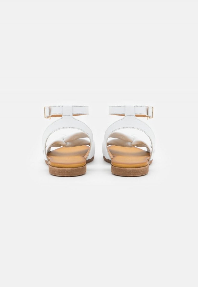 Anna Field New Leather Sandaler Dam Vita | SE-DOVEPB158