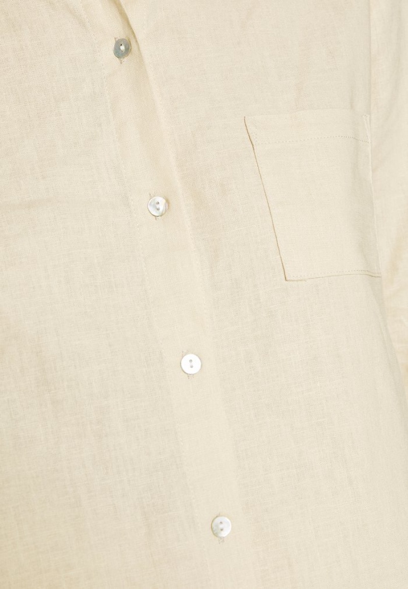 Anna Field New Pyjamasset Dam Beige | SE-KYSRLM109