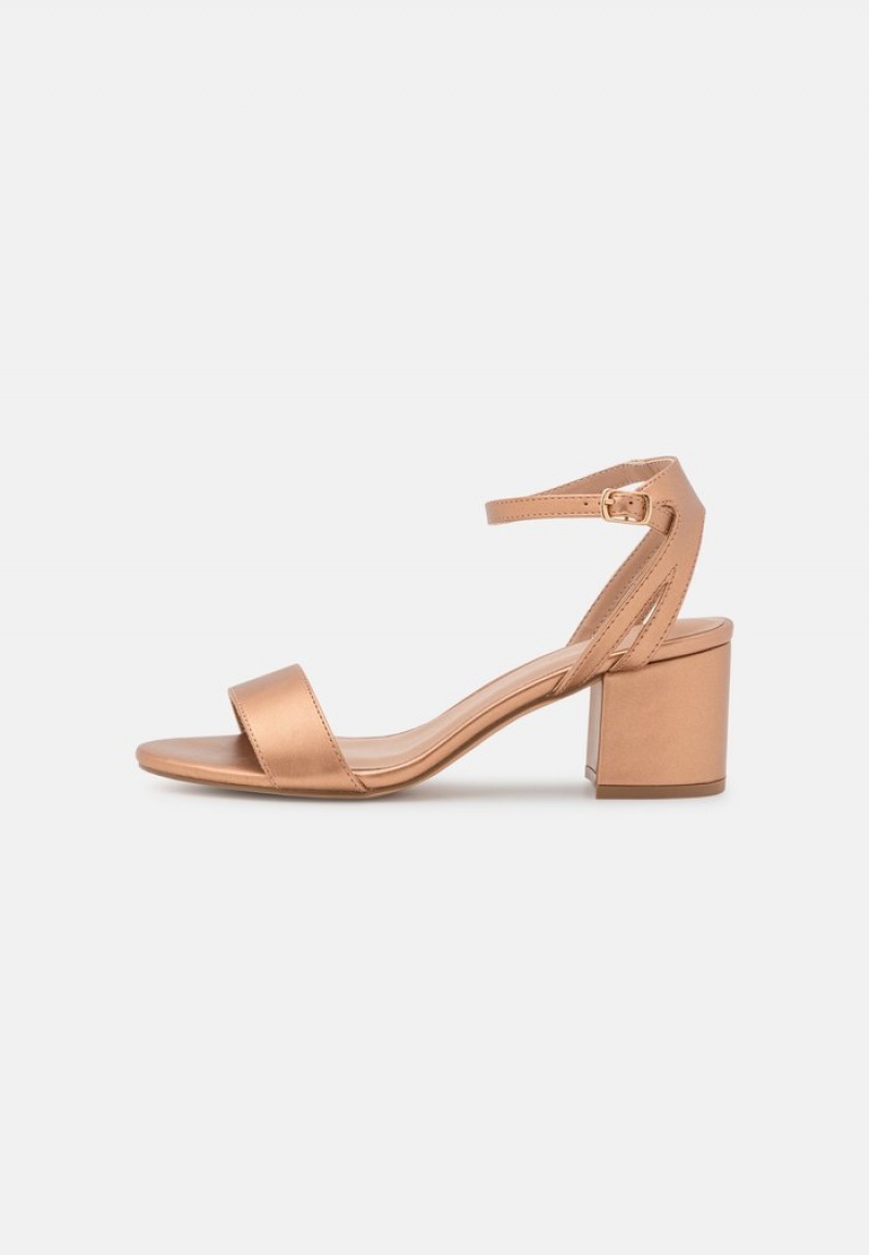 Anna Field New Sandaler Dam Rosa Guld | SE-JVYIZD342