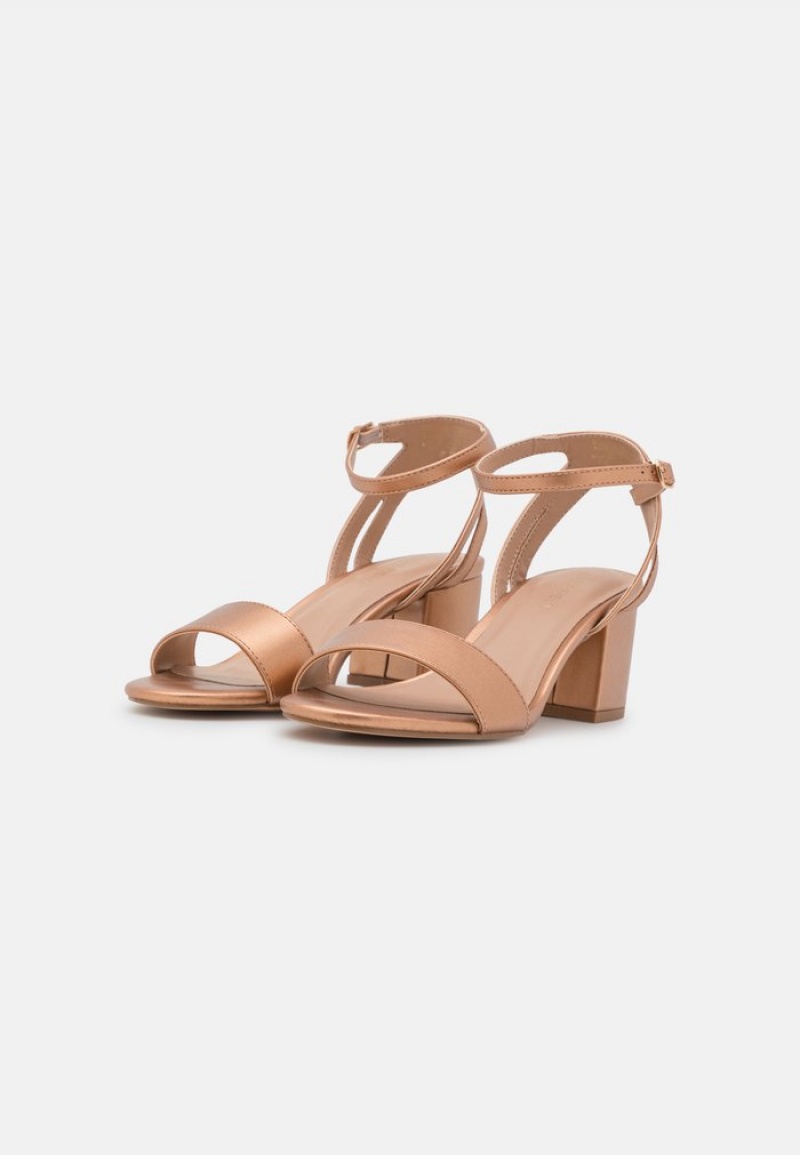 Anna Field New Sandaler Dam Rosa Guld | SE-JVYIZD342