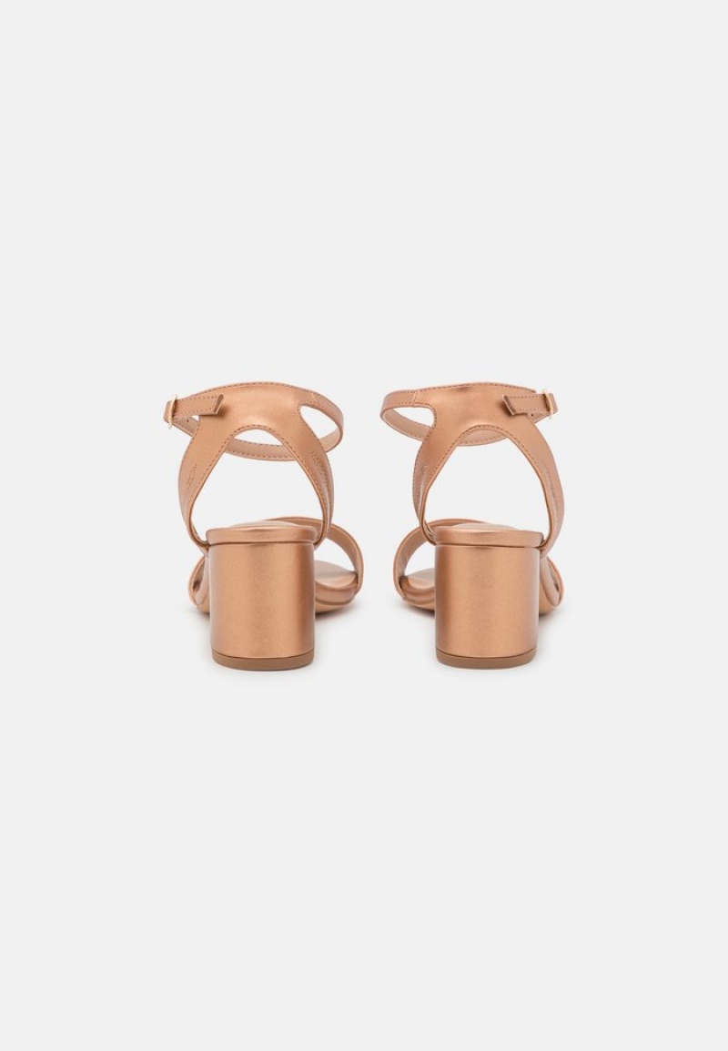 Anna Field New Sandaler Dam Rosa Guld | SE-JVYIZD342