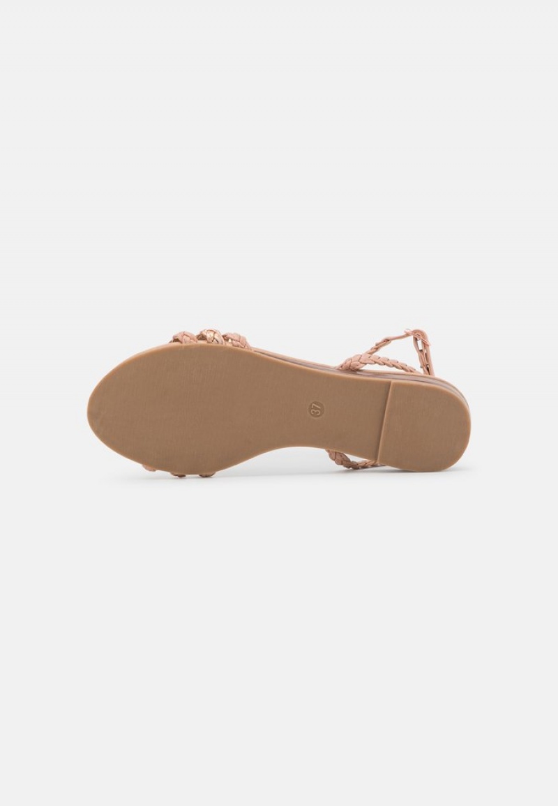 Anna Field New Sandaler Dam Rosa Guld | SE-LFYIER278