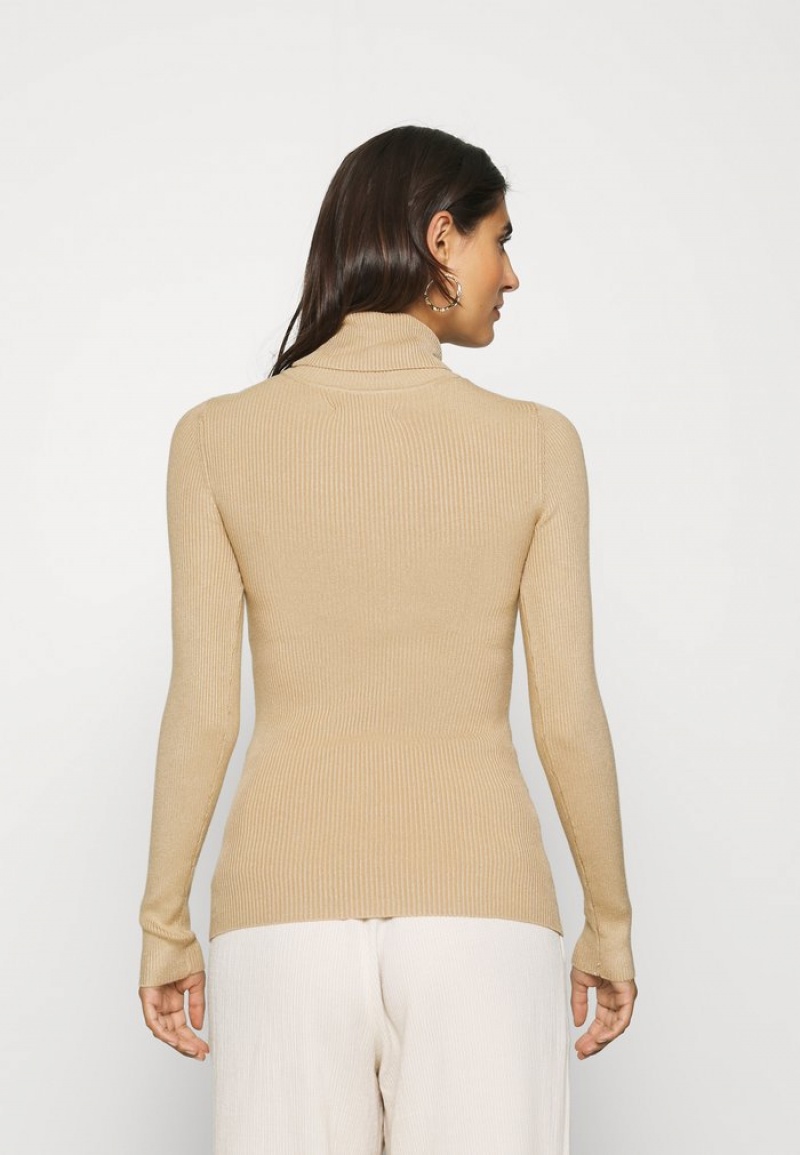 Anna Field New Turtle Neck Jumper Pullover Dam Bruna | SE-UPAQFO153