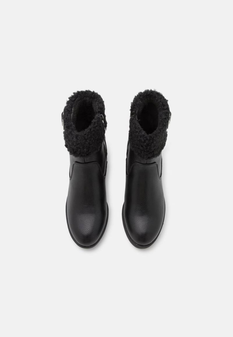 Anna Field New Vinter Booties Klassiska Vinterkängor Dam Svarta | SE-POVLTF495