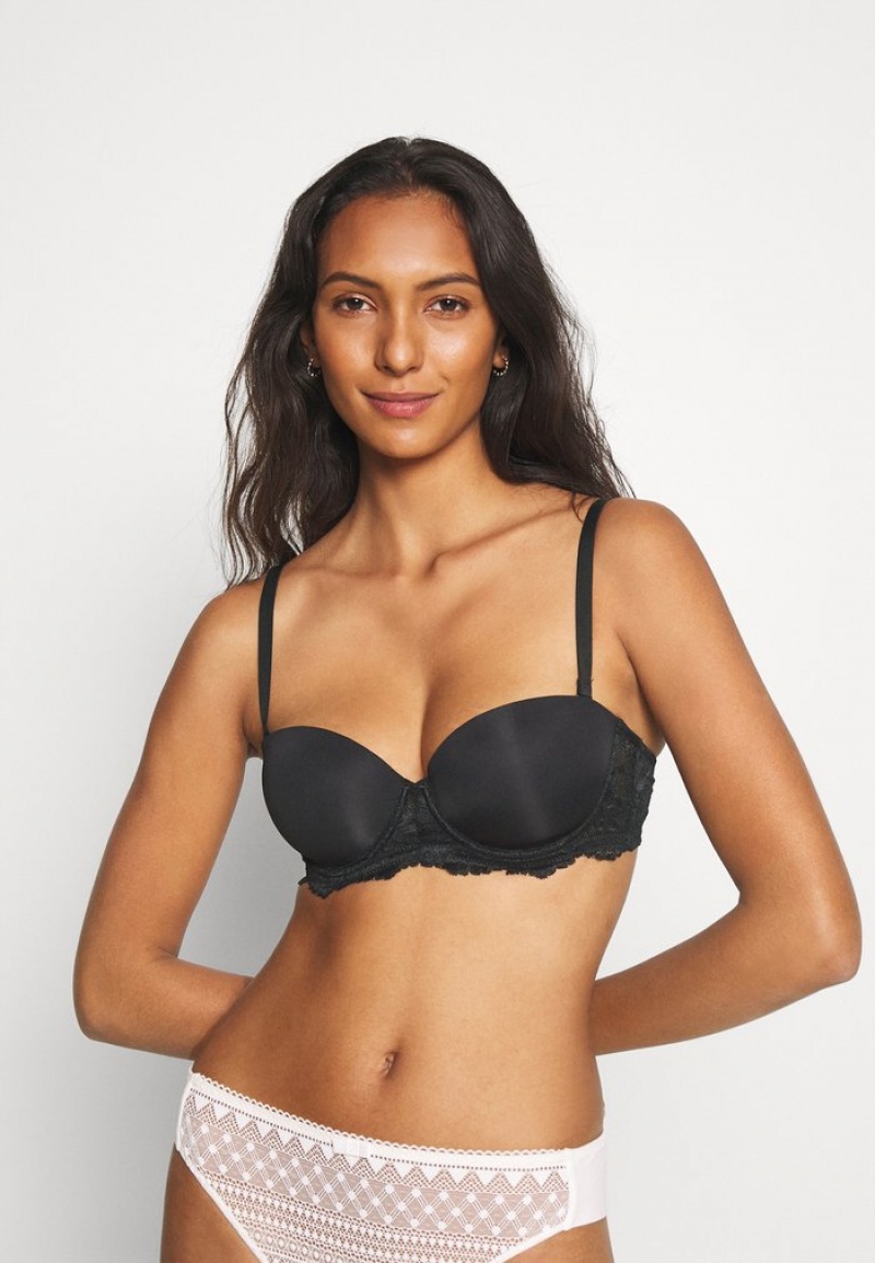 Anna Field Outlet 2Pp Spets Multiway Bra Underwired BH Dam Svarta | SE-FMQLSD903