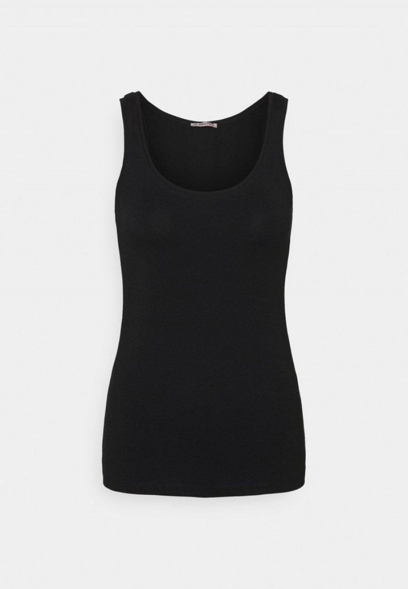 Anna Field Outlet Basic Tank 3Er Pack Top T-Shirt Dam Svarta | SE-IOBKQH601