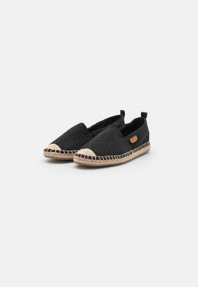 Anna Field Outlet Espadrilles Låga Skor Dam Svarta | SE-KYINBL810