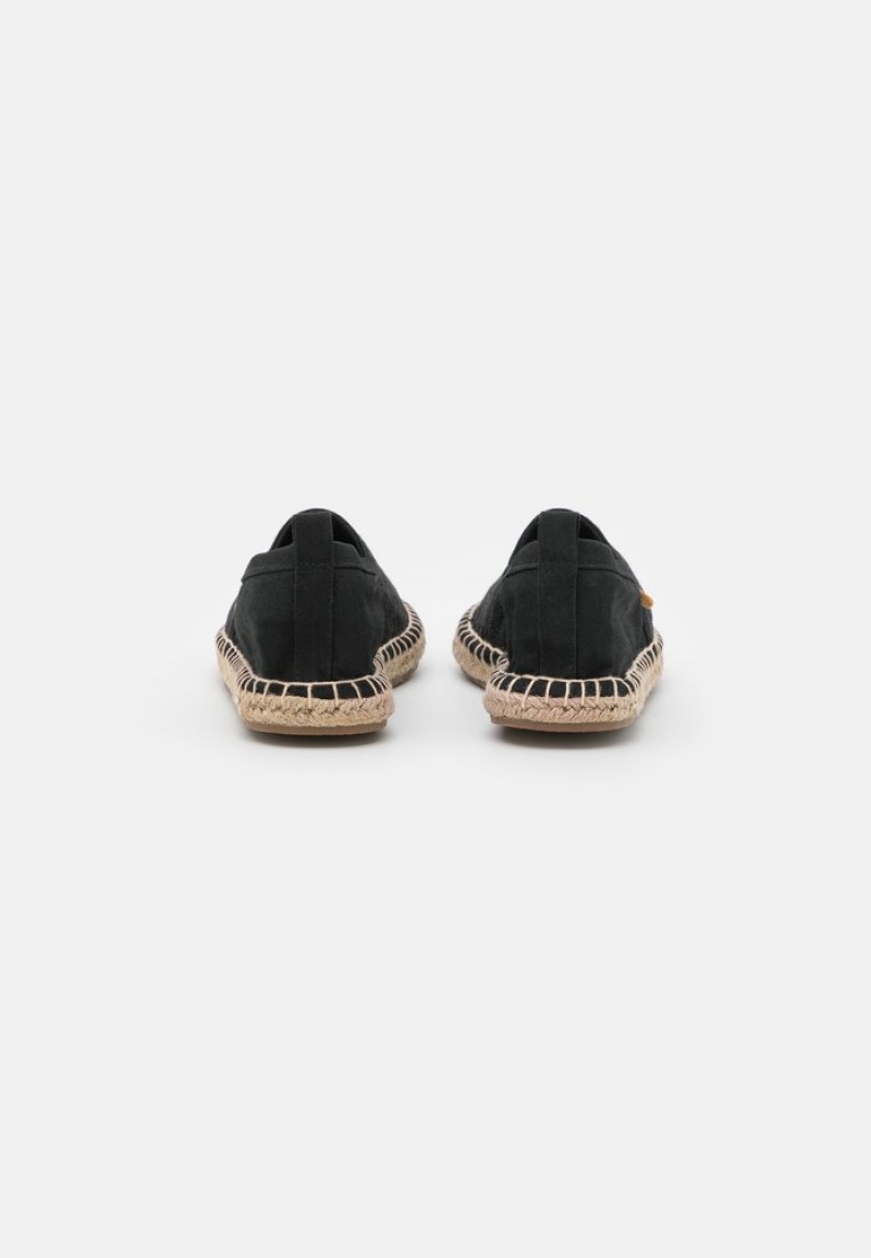 Anna Field Outlet Espadrilles Låga Skor Dam Svarta | SE-KYINBL810