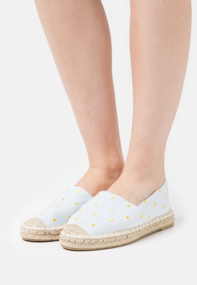 Anna Field Outlet Espadrilles Låga Skor Dam Ljusblå | SE-OYHCFV024