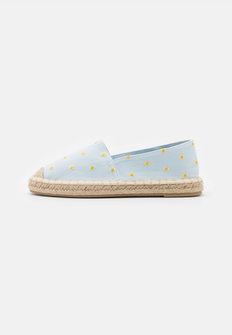 Anna Field Outlet Espadrilles Låga Skor Dam Ljusblå | SE-OYHCFV024