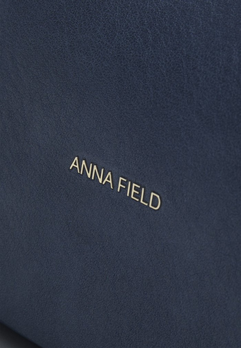 Anna Field Outlet Handväska Dam Blå | SE-HPNWID015